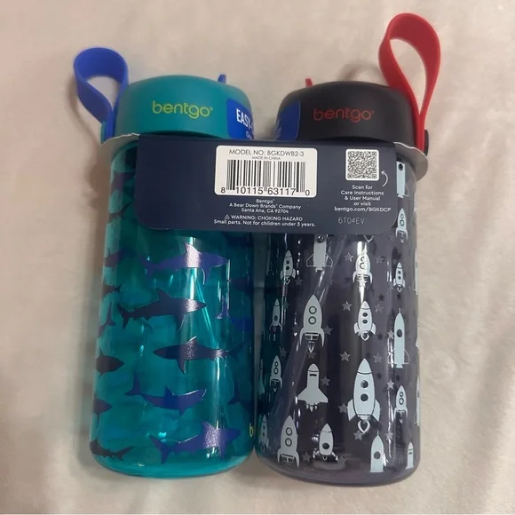 NWT! | Bentgo Kids Water Bottle 2-Pack - Picture 3 of 6